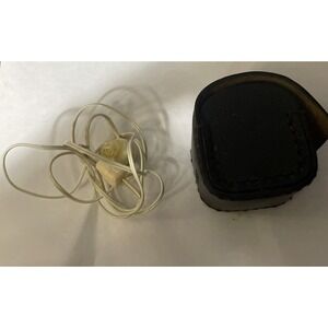 VINTAGE Japanese HEADPHONES 1950s-1960s FOR RADIOS Or CASSETTEE PLAYERS W/ Case
